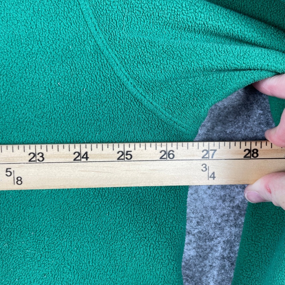 VTG Minnesota Wild Sweater Mens XL Green Nike Team Fleece Pullover 1/4 Zip NHL - Picture 7 of 12